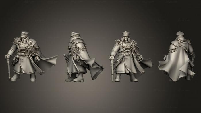 Military figurines (Lord General of the Imperial Force, STKW_9159) 3D models for cnc
