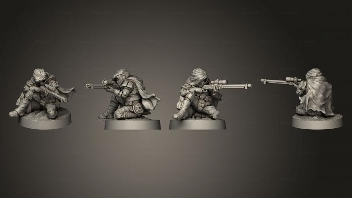 Military figurines (LRDG 05, STKW_9181) 3D models for cnc