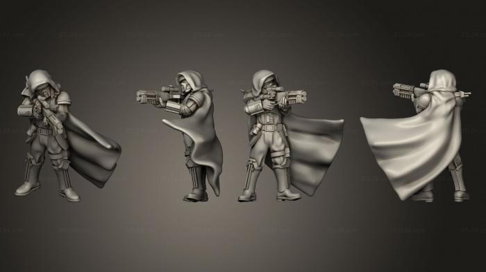Military figurines (Madox aming, STKW_9242) 3D models for cnc