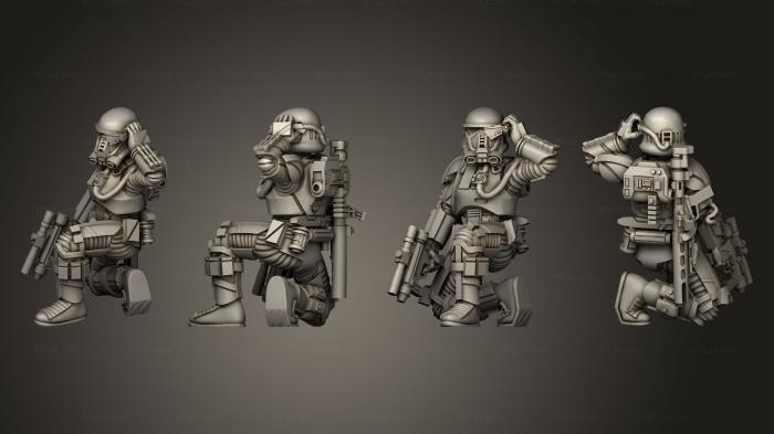Military figurines (Madox coms 001, STKW_9248) 3D models for cnc