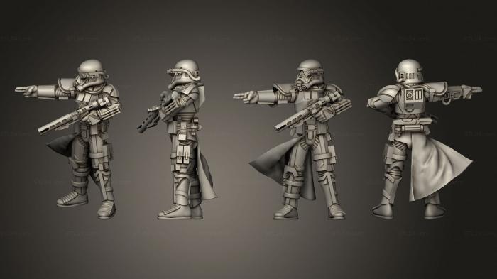 Military figurines (Madox coms 004, STKW_9251) 3D models for cnc