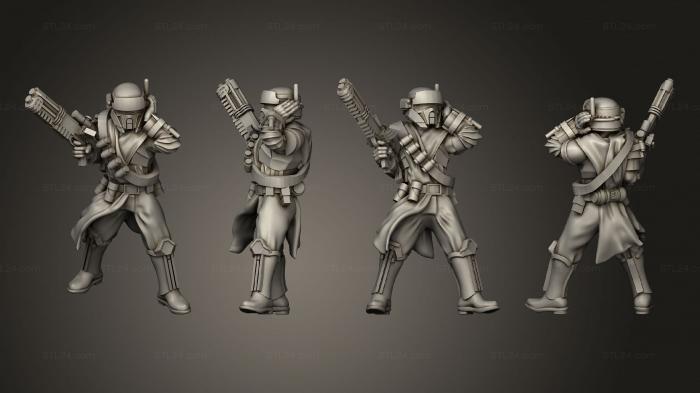 Military figurines (Madox coms, STKW_9255) 3D models for cnc