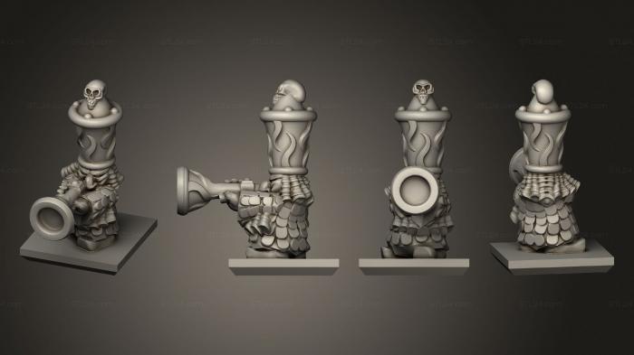 Military figurines (Magma dwarf 04, STKW_9279) 3D models for cnc