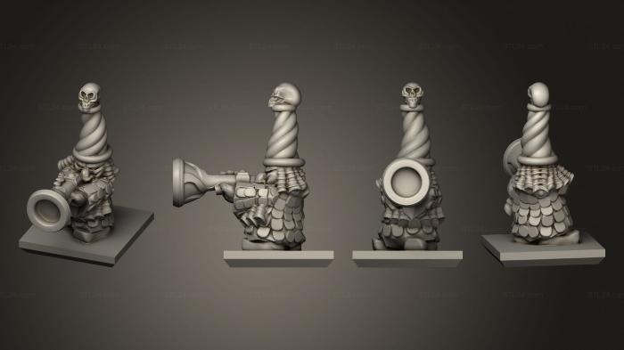 Military figurines (Magma dwarf 06, STKW_9281) 3D models for cnc