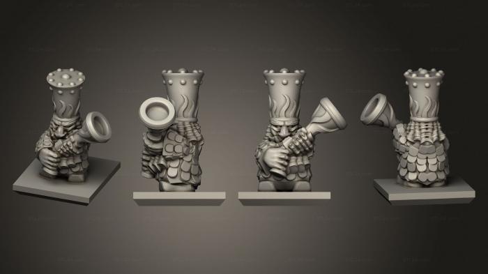 Military figurines (Magma dwarf 09, STKW_9283) 3D models for cnc