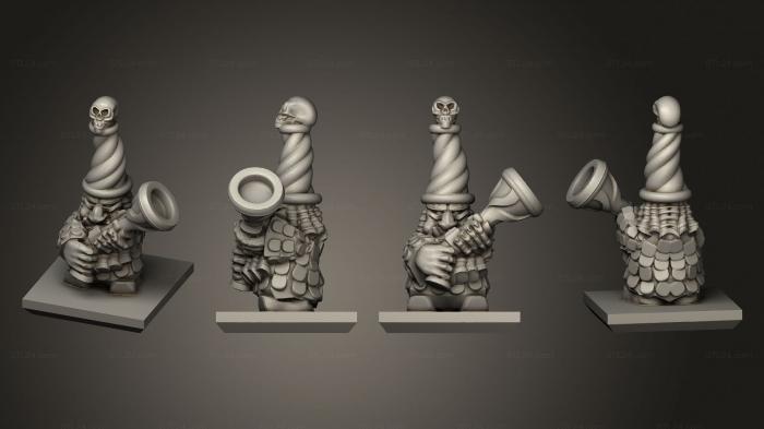 Military figurines (Magma dwarf 12, STKW_9286) 3D models for cnc
