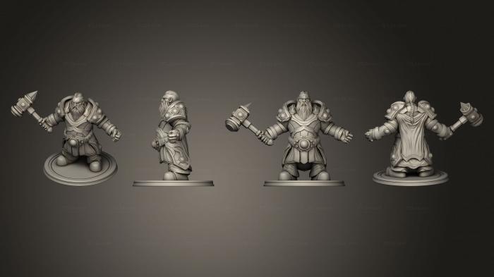 Military figurines (Magnus Duegar Warlord 02, STKW_9396) 3D models for cnc