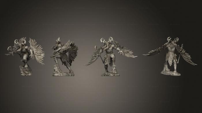 Military figurines (Malfurion Stormrage Luftmensch Studio, STKW_9440) 3D models for cnc
