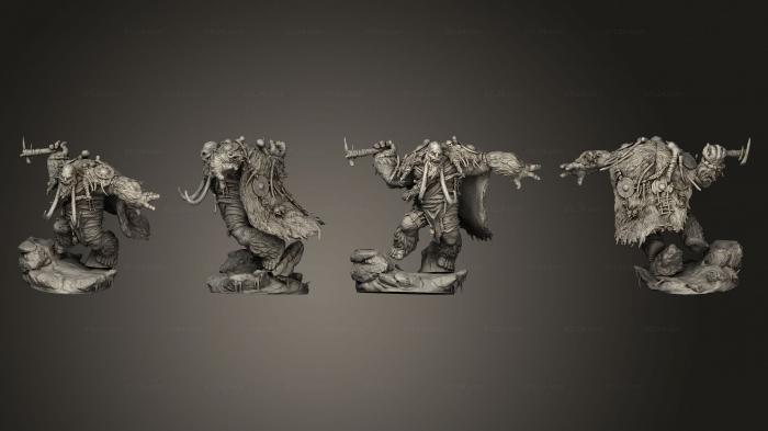 Military figurines (Mammuti 01, STKW_9445) 3D models for cnc