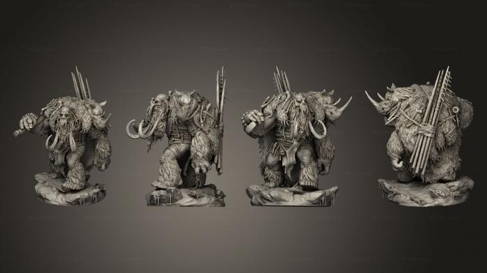 Military figurines (Mammuti 07, STKW_9451) 3D models for cnc