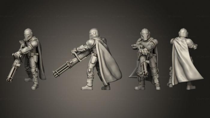 Military figurines (Mandalorians Z6 No Sight Binoreduced, STKW_9463) 3D models for cnc