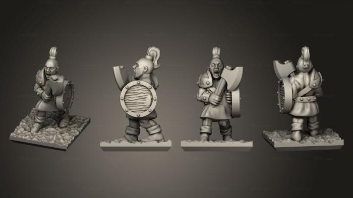 Military figurines (marauder 22, STKW_9492) 3D models for cnc