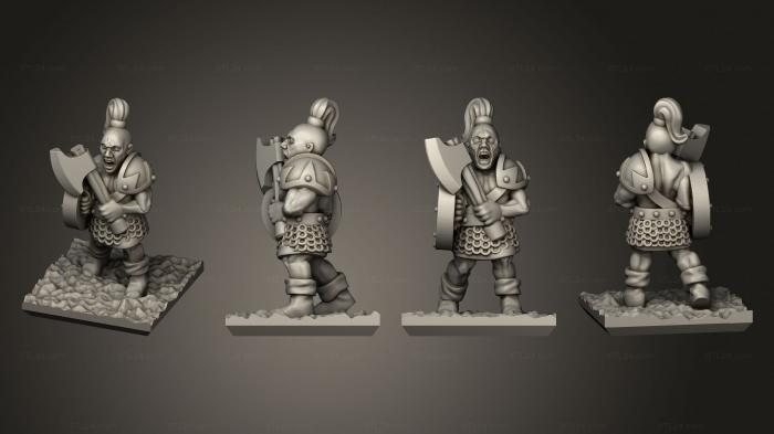 Military figurines (marauder 31, STKW_9501) 3D models for cnc