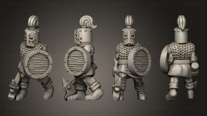 Military figurines (marauder 32, STKW_9502) 3D models for cnc
