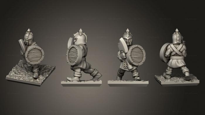 Military figurines (marauder 34, STKW_9504) 3D models for cnc