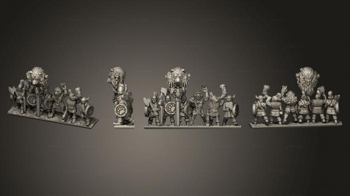 Military figurines (marauder c, STKW_9520) 3D models for cnc