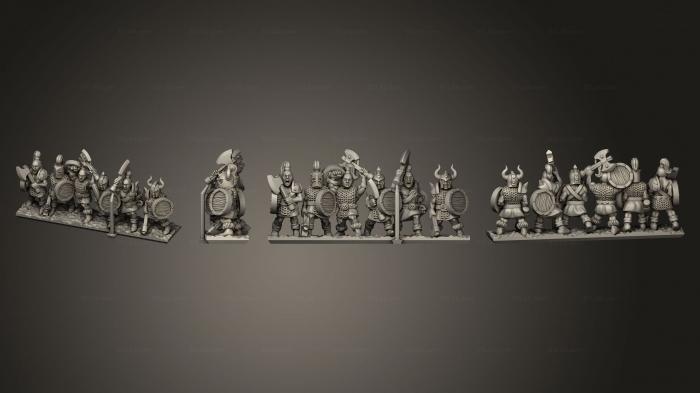 Military figurines (marauder 01, STKW_9521) 3D models for cnc