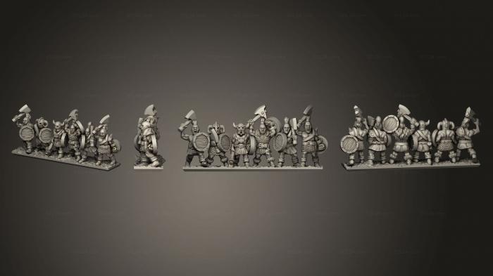 Military figurines (marauder 02, STKW_9522) 3D models for cnc