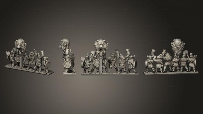 Military figurines (marauder 04, STKW_9524) 3D models for cnc