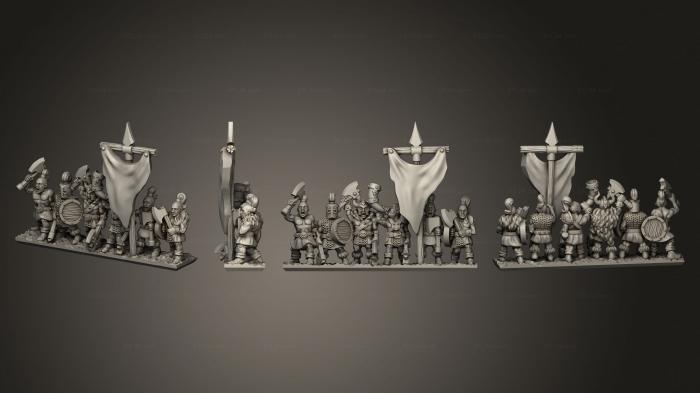 Military figurines (marauder 05, STKW_9525) 3D models for cnc