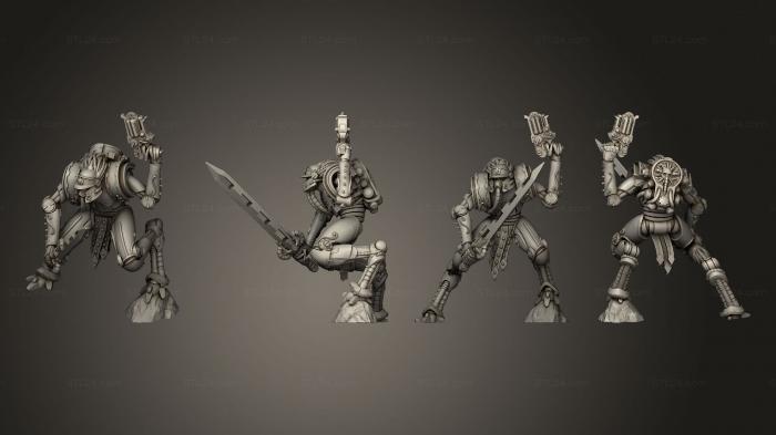 Military figurines (Martian Irobreaker 3, STKW_9585) 3D models for cnc