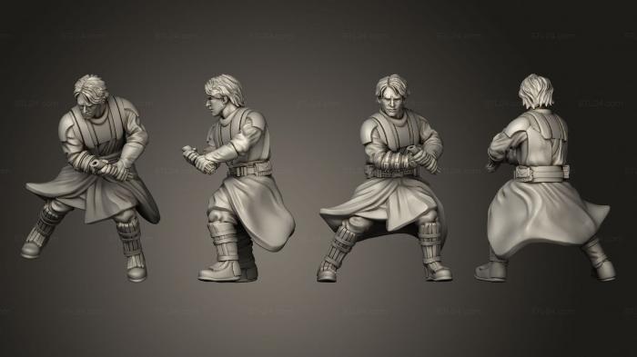 Military figurines (Master Wizard Warrior, STKW_9619) 3D models for cnc
