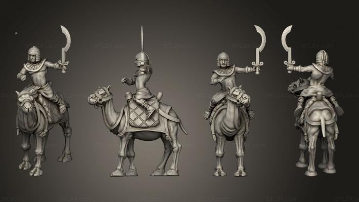 Military figurines (ME Bow, STKW_9639) 3D models for cnc