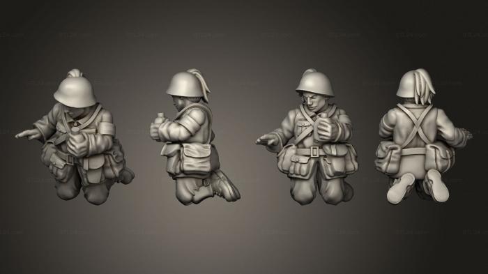 Military figurines (medic 06, STKW_9654) 3D models for cnc