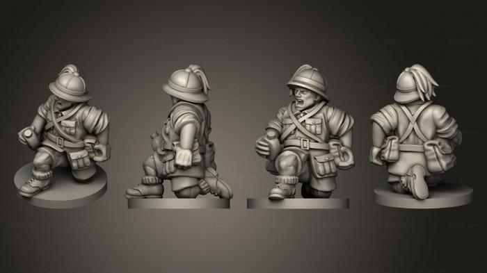 Military figurines (medic 09, STKW_9657) 3D models for cnc