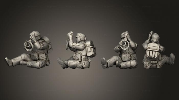 Military figurines (medic troopers, STKW_9668) 3D models for cnc