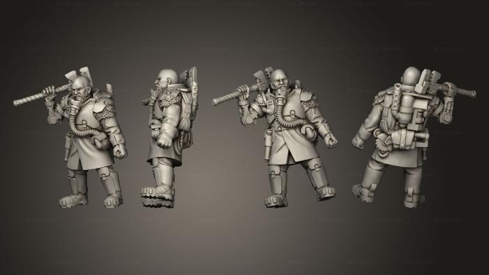 Military figurines (medic 03, STKW_9671) 3D models for cnc
