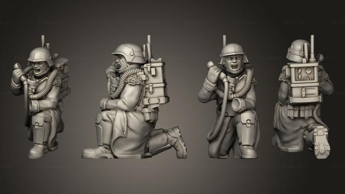 Military figurines (medic 04, STKW_9672) 3D models for cnc