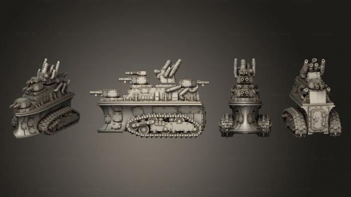 Military figurines (Mega Mini Tank E, STKW_9693) 3D models for cnc
