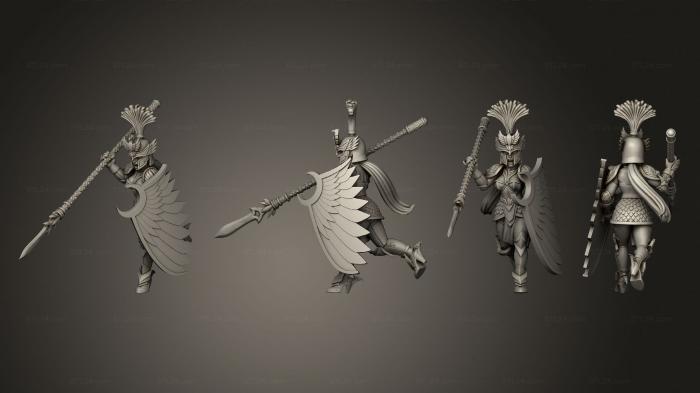Military figurines (Menagerie 01, STKW_9728) 3D models for cnc