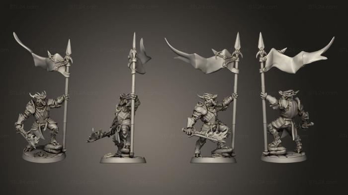 Military figurines (Modulars Dragonguard D m, STKW_9851) 3D models for cnc