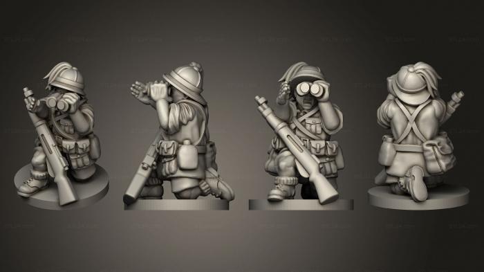 Military figurines (MORTARS Assistant 04, STKW_9920) 3D models for cnc