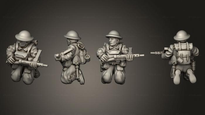 Military figurines (MORTARS Assistant 14, STKW_9926) 3D models for cnc