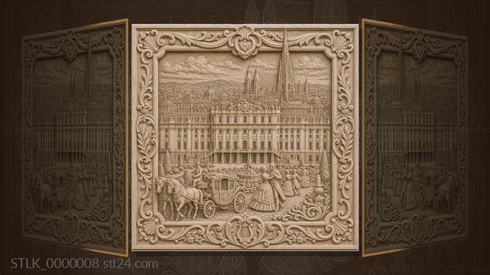 Vienna - Schönbrunn Palace 3d STL model