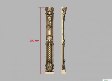 Pillar (, ST_0305) 3D models for cnc