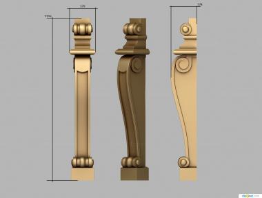 Pillar (, ST_0315) 3D models for cnc