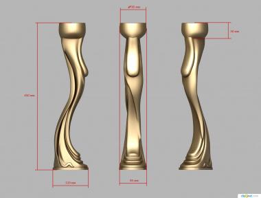 Pillar (, ST_0324) 3D models for cnc