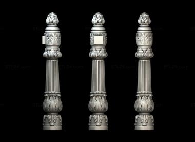 Pillar (, ST_0325) 3D models for cnc