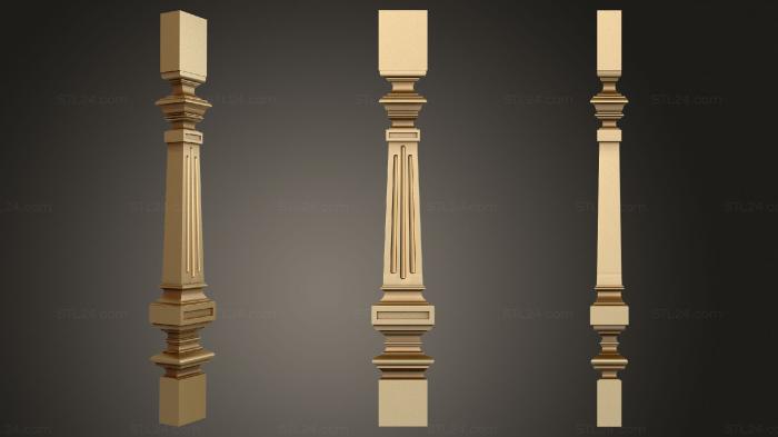 Pillar (, ST_0332) 3D models for cnc