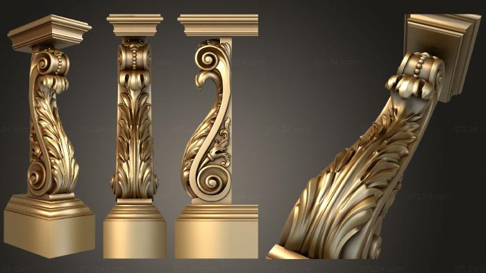 Pillar (Pillar from Kiota, ST_0350) 3D models for cnc