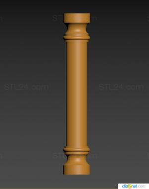 Pillar (Column, ST_0352) 3D models for cnc