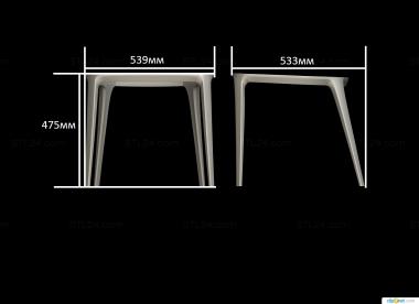 Tables (, STL_0407) 3D models for cnc