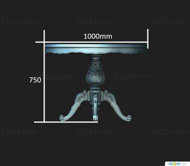 Tables (, STL_0408) 3D models for cnc