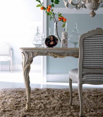 Tables (Table with carved frame and exquisite legs, STL_0411) 3D models for cnc