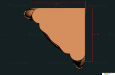 Tables (Corner table, STL_0426) 3D models for cnc