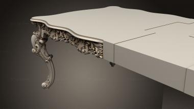 Tables (Chest of drawers and console, STL_0451) 3D models for cnc